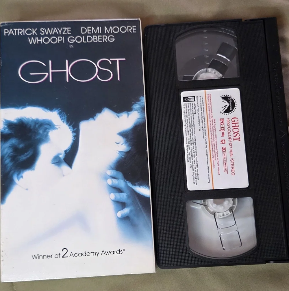 Ghost VHS McDonald’s Promo Patrick Swayze Demi Moore 1990